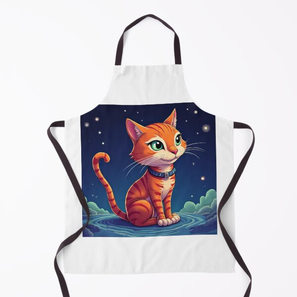 Item preview, space cat designed and sold by SabyDigitalArt.