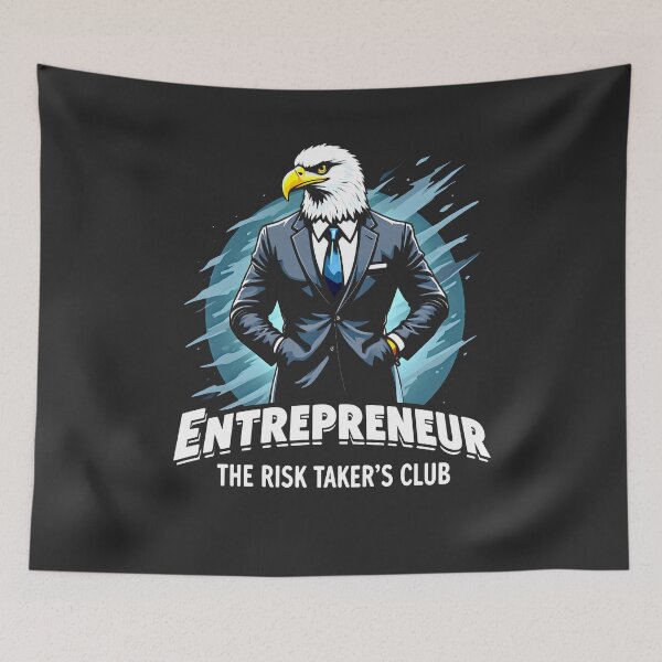 Item preview, Entrepreneur Risk Takers Club Eagle Design designed and sold by FoxyJags.