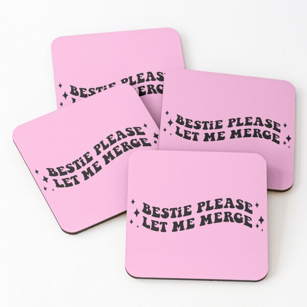 Item preview, Bestie Please Let Me Merge Funny Meme Bumper For Car designed and sold by Dapper-Art.