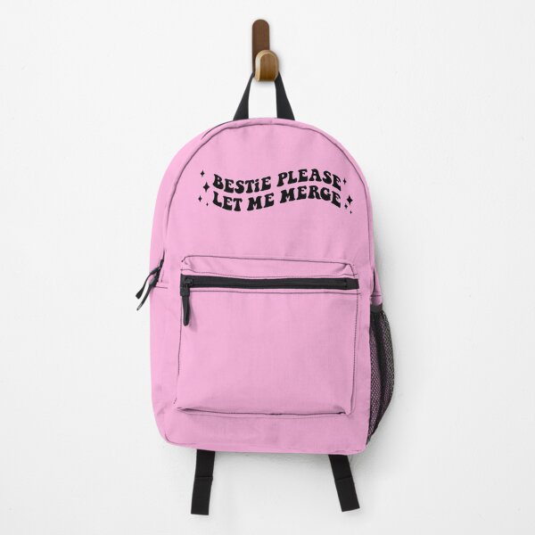 Item preview, Bestie Please Let Me Merge Funny Meme Bumper For Car designed and sold by Dapper-Art.