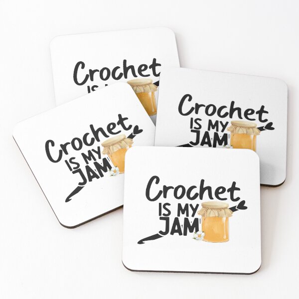 Item preview, Crochet Is My Jam designed and sold by AMDesignsNYC.