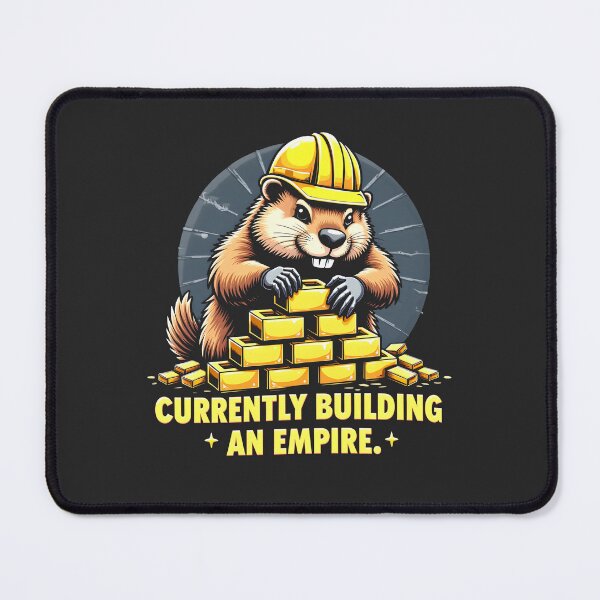 Vista previa del artículo con la obra «Actualmente construyendo Empire Capybara Design», diseñado y vendido por FoxyJags.