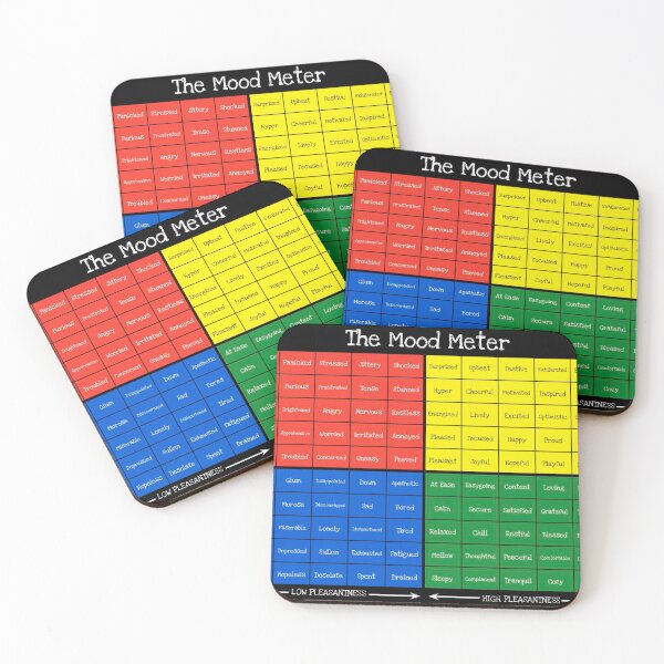 Item preview, Black The Mood Meter designed and sold by RubyRoark.