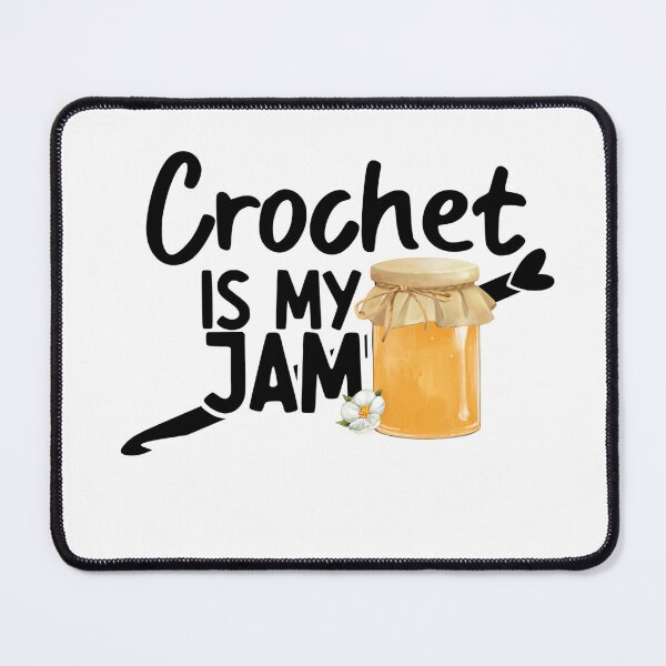 Item preview, Crochet Is My Jam designed and sold by AMDesignsNYC.