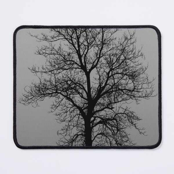 Item preview, Foggy Silhouette of a Bare Tree Overlooking the Toms River designed and sold by BradKnorrArt.