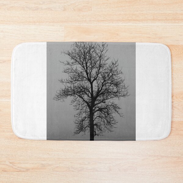 Item preview, Foggy Silhouette of a Bare Tree Overlooking the Toms River designed and sold by BradKnorrArt.