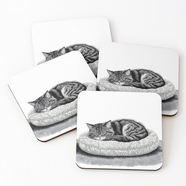 Item preview, Cat Napping designed and sold by artedamensagem.