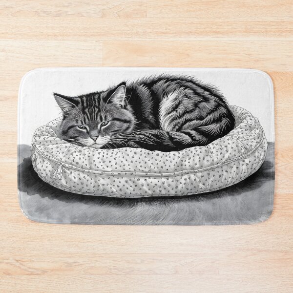 Item preview, Cat Napping designed and sold by artedamensagem.