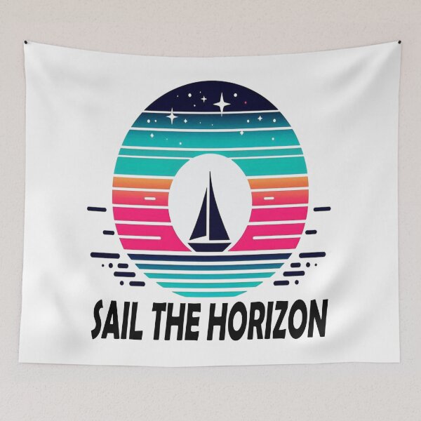 Item preview, Sail the Horizon Design designed and sold by HappyLifeStore6.