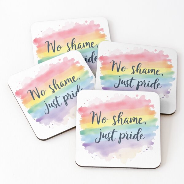 Item preview, No Shame, Just Pride – Bold LGBTQ+ Empowerment Design designed and sold by Mamokhy.