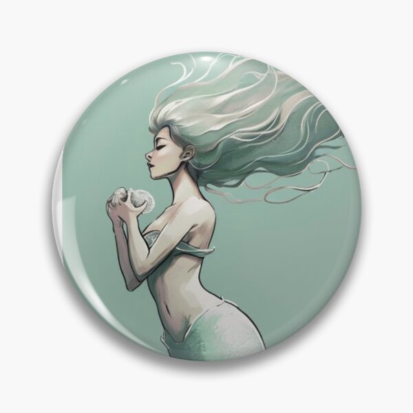 Item preview, Mermaid designed and sold by LoveFromCityArt.