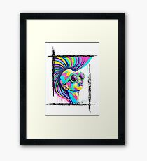 PUNKED Framed Print