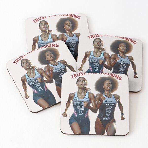 Item preview, Trust the Training – Motivational Triathlon Design for Women designed and sold by Triathlongram.