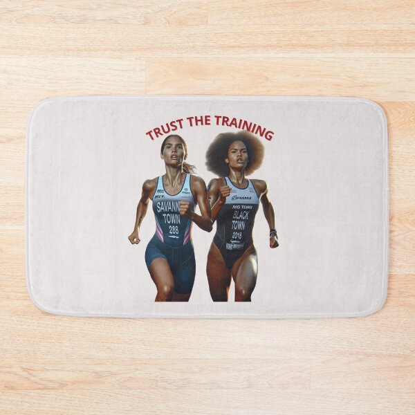 Item preview, Trust the Training – Motivational Triathlon Design for Women designed and sold by Triathlongram.