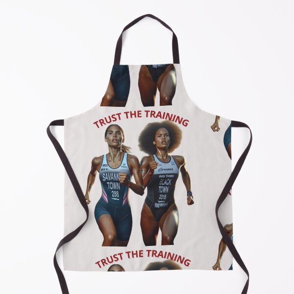 Item preview, Trust the Training – Motivational Triathlon Design for Women designed and sold by Triathlongram.
