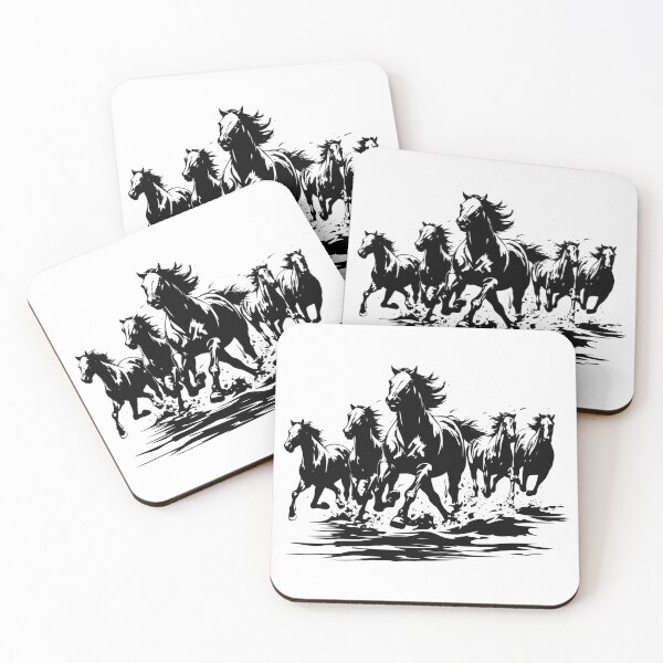 Item preview, Arabian Horses Gallop Quarter Thoroughbred American Paint Morgan designed and sold by inkoutninja.