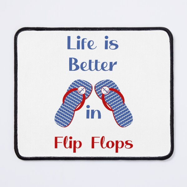 Item preview, Life is Better in Flip Flops designed and sold by Rili22.