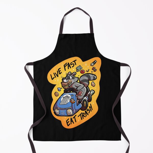 Item preview, Live Fast Eat Trash designed and sold by OKDandy.