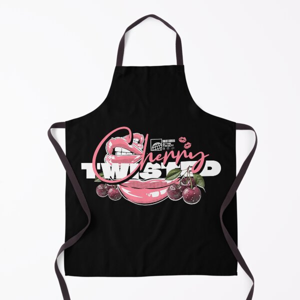 Item preview, TWISTED CHERRY - Lips Logo (white/light pink) designed and sold by Discothreadz.