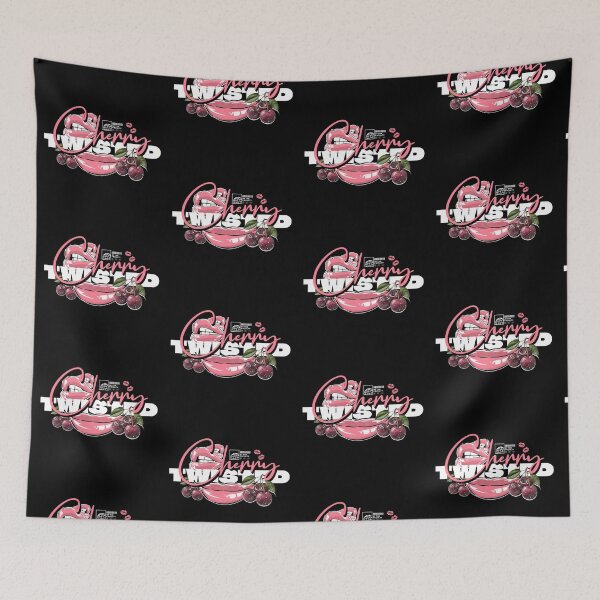 Item preview, TWISTED CHERRY  - Lips Logo (white/light pink)  designed and sold by Discothreadz.