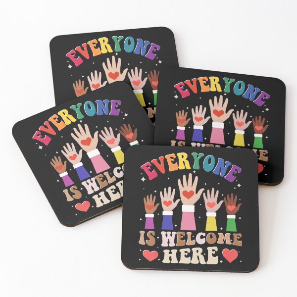 Item preview, Teacher Everyone Is Welcome Here Fist Hand Support designed and sold by FantasyFablesC.