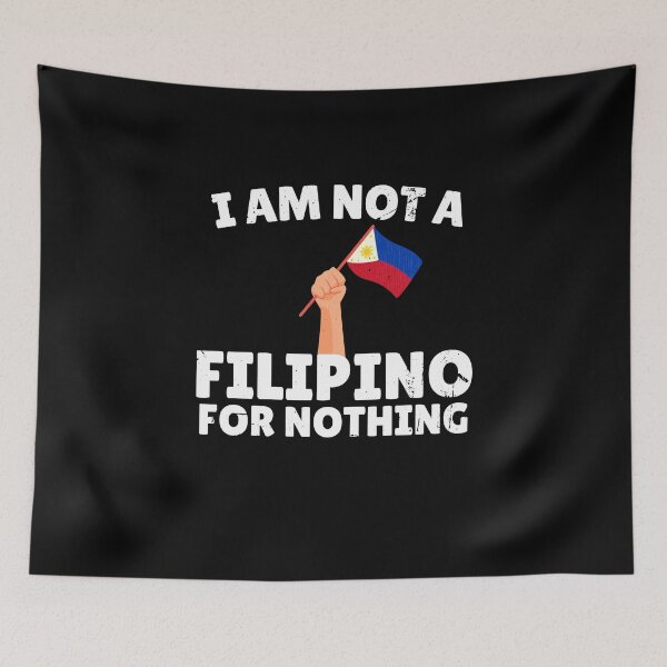 Item preview, I Am Not Filipino For Nothing - Duterte Flag Design designed and sold by Promise7Land.