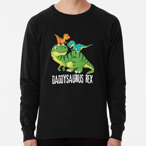 Item preview, Daddy Daddysaurus Rex (2 kids) dinosaur Father's Day designed and sold by OminMim.