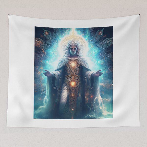 Item preview, Seraphis, Deity of Clairvoyance – Vision and Eternal Wisdom designed and sold by HighestMind_888.