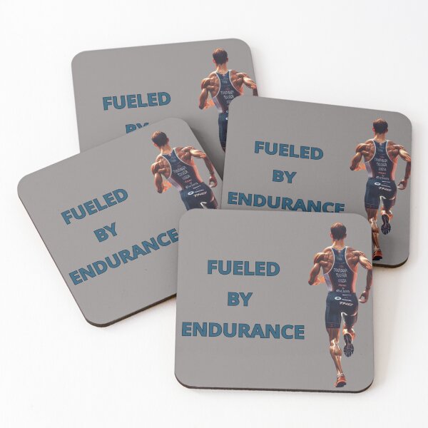 Item preview, Fueled by Endurance – Triathlon Motivation Design designed and sold by Triathlongram.