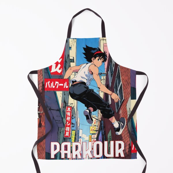 Item preview, Amazing Parkour Anime Japanese Design designed and sold by Kiranimeverse.