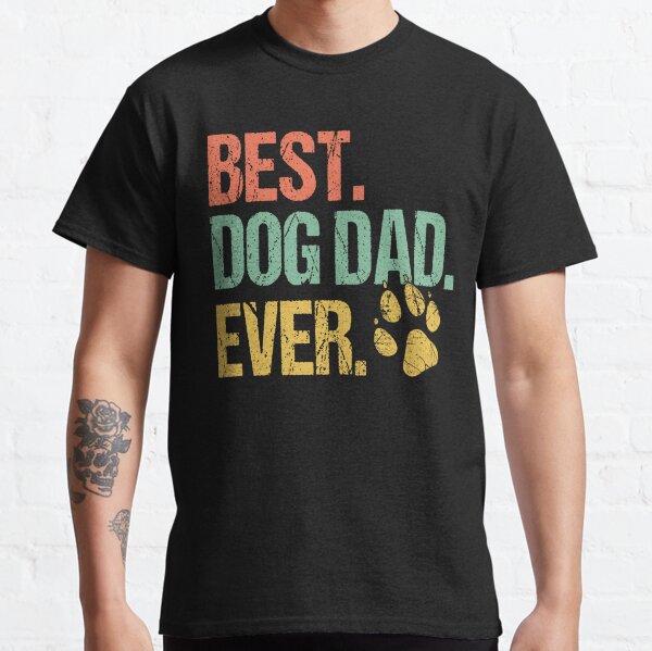 Item preview, Vintage Best Dog Dad Ever Funny Dog Lover designed and sold by OminMim.