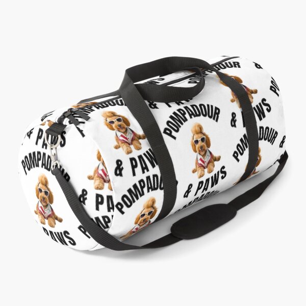 Item preview, Pompadour & Paws – 1950s Greaser Goldendoodle Retro Design designed and sold by Fredster1966.