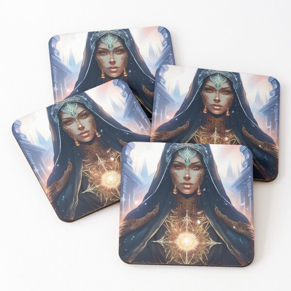Item preview, Nyxara, Goddess of Dark Knowledge – Keeper of Hidden Mysteries designed and sold by HighestMind_888.