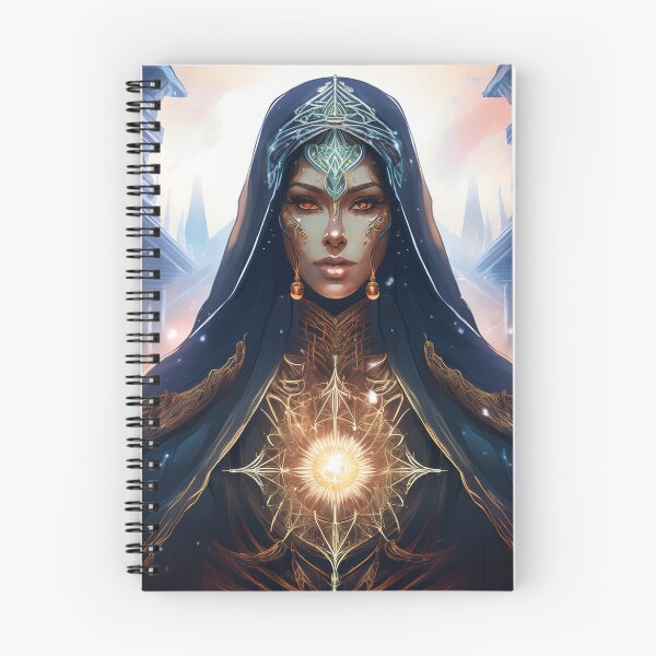 Item preview, Nyxara, Goddess of Dark Knowledge – Keeper of Hidden Mysteries designed and sold by HighestMind_888.