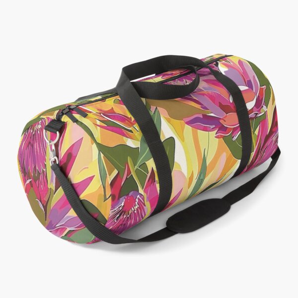 Item preview, King Protea color print, continuous pattern designed and sold by Artlizzard.