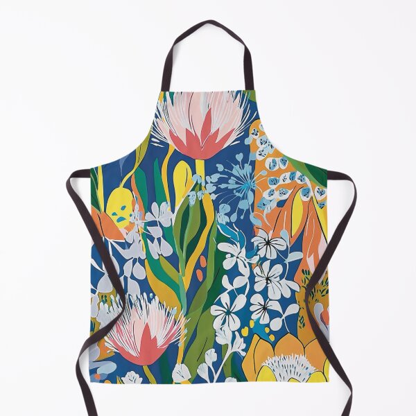 Item preview, Bold and colorful flowers all over print designed and sold by Artlizzard.
