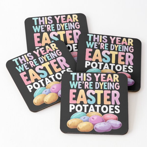 Item preview, Dyeing Easter Potatoes  not Eggs; Funny designed and sold by EstelleStar.
