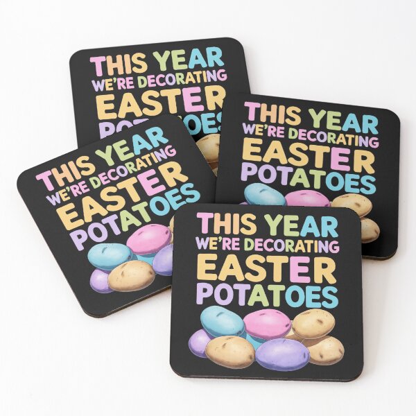 Item preview, Easter 2025:  Decorating Easter Potatoes not Eggs designed and sold by EstelleStar.