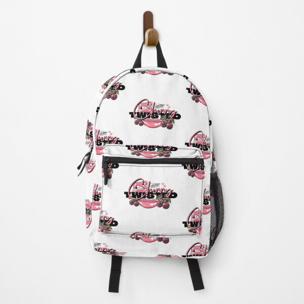 Item preview, TWISTED CHERRY - Lips Logo (black/light pink) designed and sold by Discothreadz.