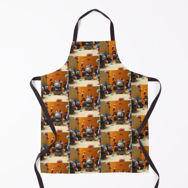 Item preview, Stuffed-Sock Ninjas Pillow-Fort Battle – Cozy & Playful Art designed and sold by Srahul.