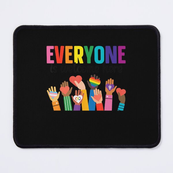 Item preview, Everyone Is Welcome Here Funny Trans Gay LGBTQ Vintage designed and sold by FantasyFablesC.