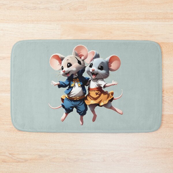 Item preview, Mouse in Dance and Song Duo designed and sold by Artbellachi.