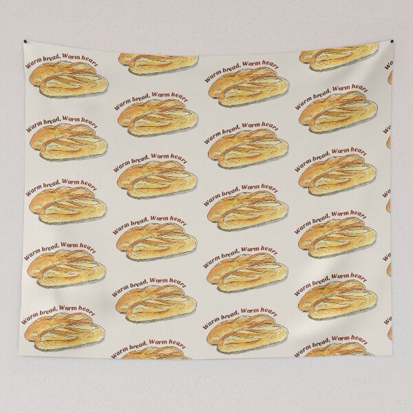 Item preview, Delicious Cute Watercolor Bakery Bread Quote designed and sold by Green2711.