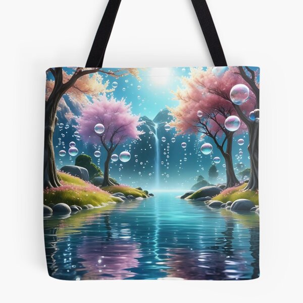 Item preview, Fantasy Bubble Land Pink and Blue designed and sold by JillyJ05.