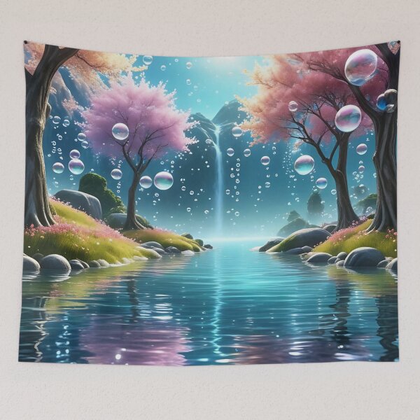 Item preview, Fantasy Bubble Land Pink and Blue designed and sold by JillyJ05.