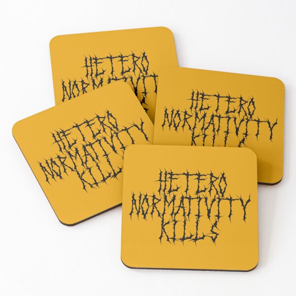 Item preview, HETERO NORMATIVITY KILLS designed and sold by LiveSickDieIll.