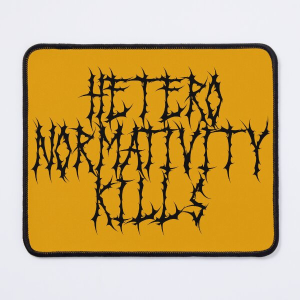 Item preview, HETERO NORMATIVITY KILLS designed and sold by LiveSickDieIll.