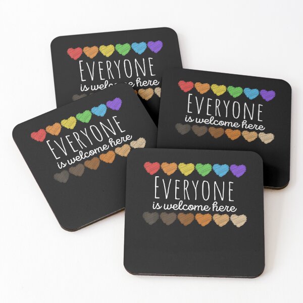 Item preview, Everyone Is Welcome Here Funny Trans Gay LGBTQ designed and sold by FantasyFablesC.
