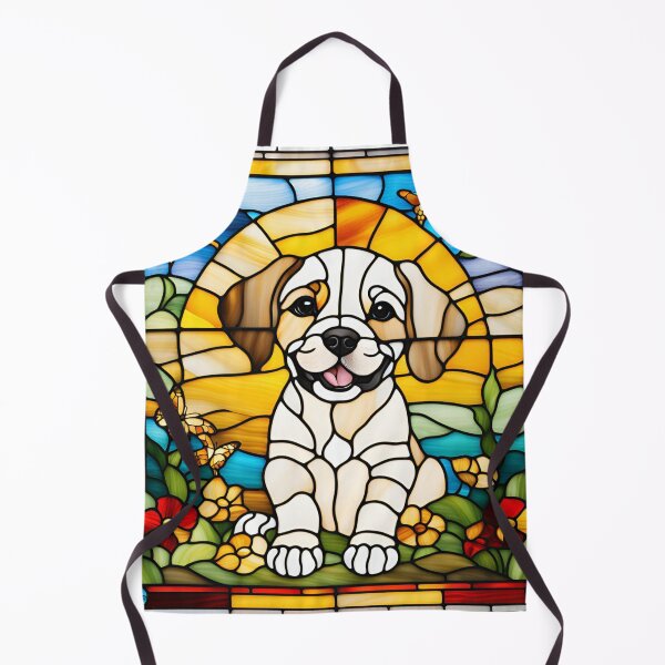 Item preview, Stained Glass Puppy designed and sold by emilykang.