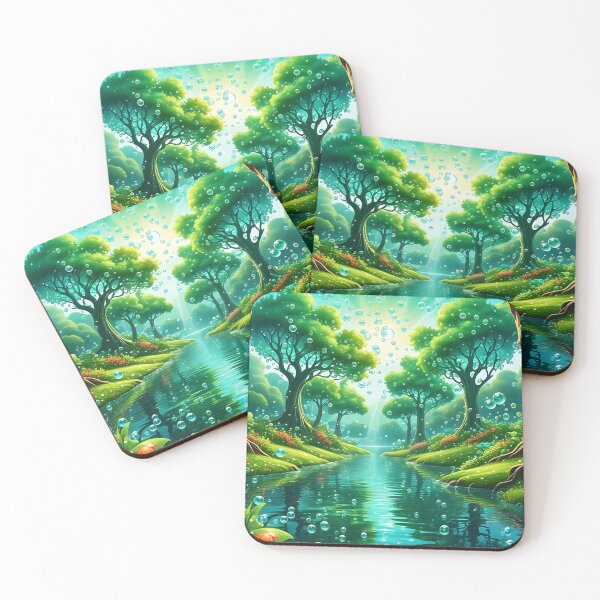 Item preview, Fantasy Bubble Land Green designed and sold by JillyJ05.